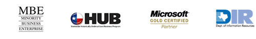 MBE, HUB, Microsoft, DIR Logo
